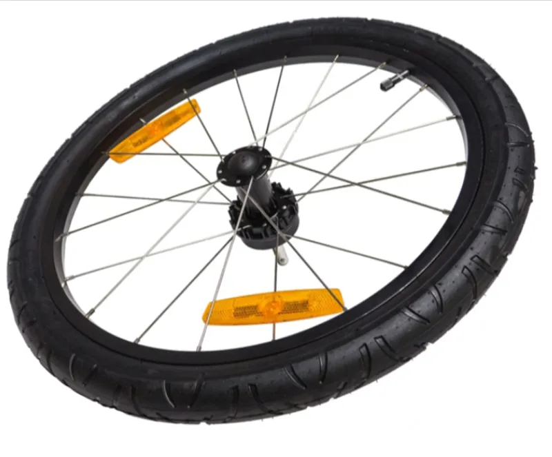 Burley 20 Inch Push Button Wheel in Black